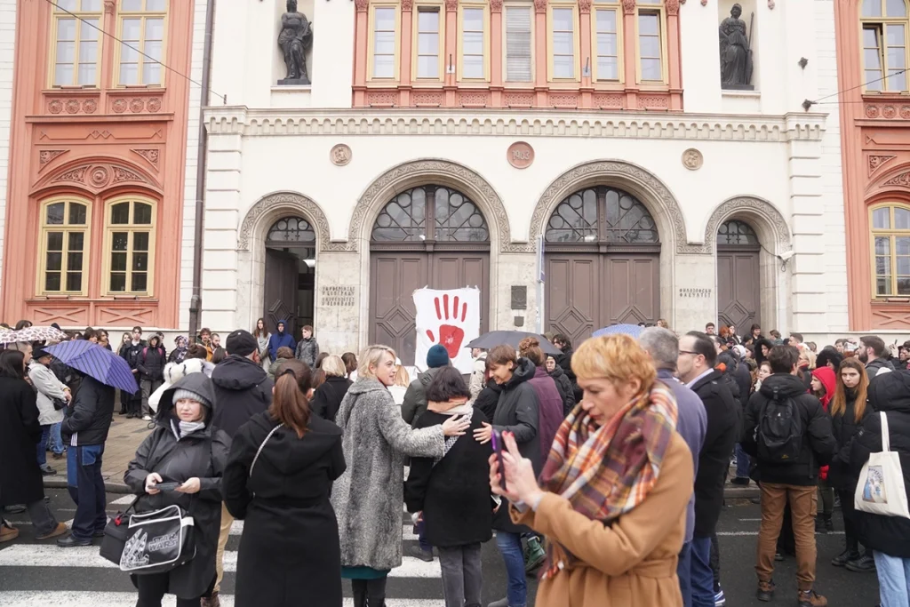 Студентски протест: FOTO TANJUG/ NEMANJA JOVANOVIĆ/ nr