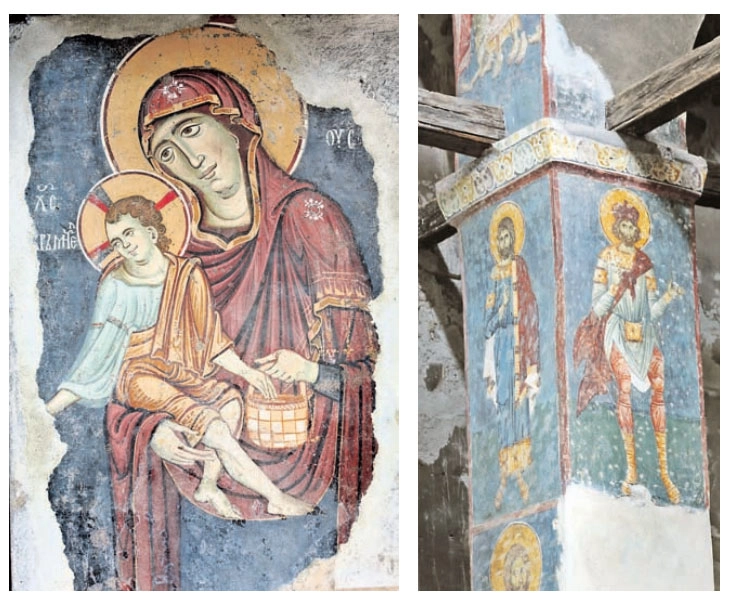 Фреска Пресвете Богородице Љевишке, Призрен